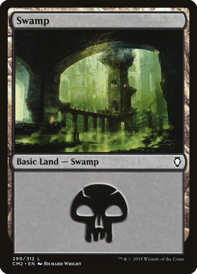 Swamp (299) [Commander Anthology Volume II] | Impulse Games and Hobbies