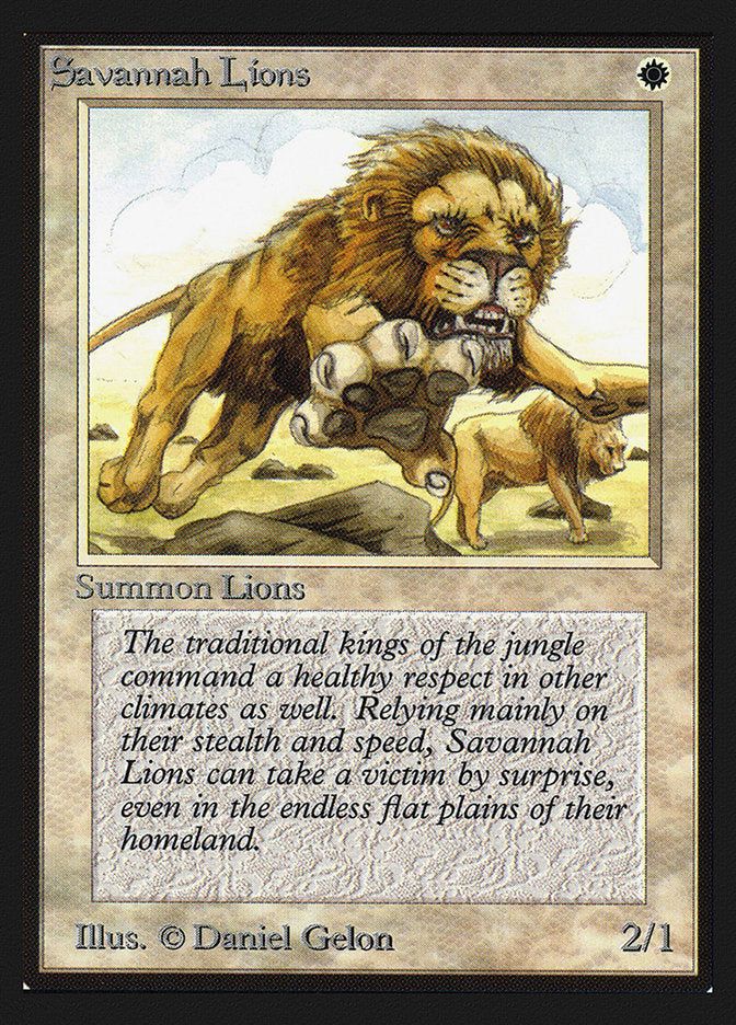 Savannah Lions [International Collectors' Edition] | Impulse Games and Hobbies