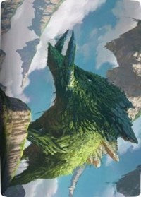 Yasharn, Implacable Earth Art Card [Zendikar Rising Art Series] | Impulse Games and Hobbies