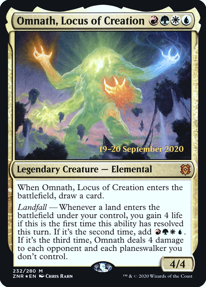Omnath, Locus of Creation  [Zendikar Rising Prerelease Promos] | Impulse Games and Hobbies