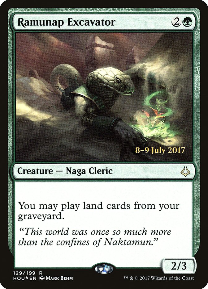 Ramunap Excavator [Hour of Devastation Prerelease Promos] | Impulse Games and Hobbies