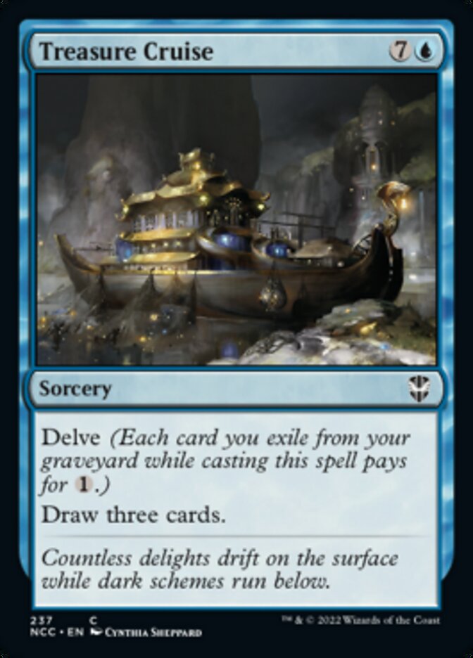 Treasure Cruise [Streets of New Capenna Commander] | Impulse Games and Hobbies