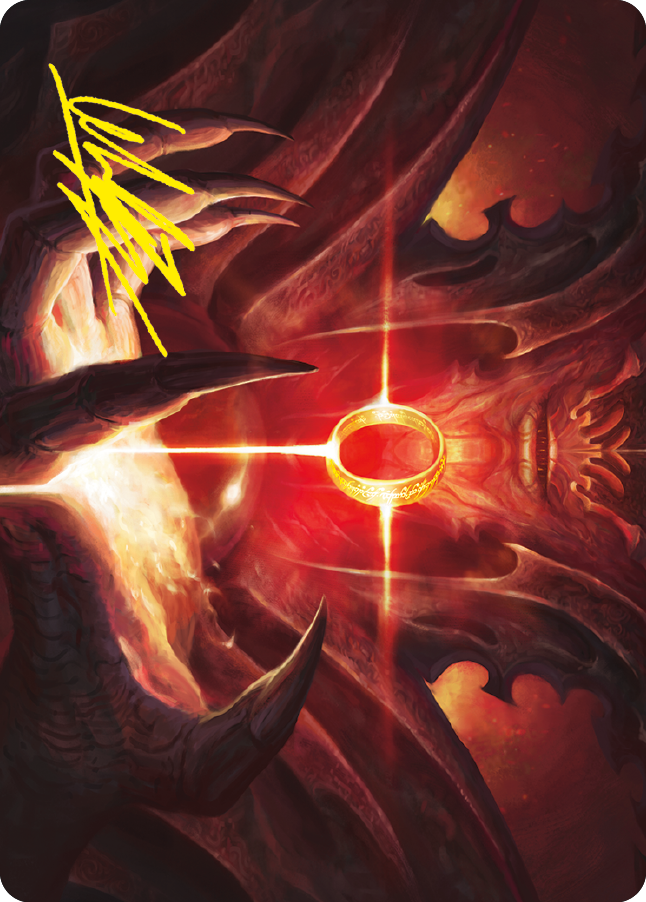 Sol Ring Art Card (Gold-Stamped Signature) [The Lord of the Rings: Tales of Middle-earth Art Series] | Impulse Games and Hobbies