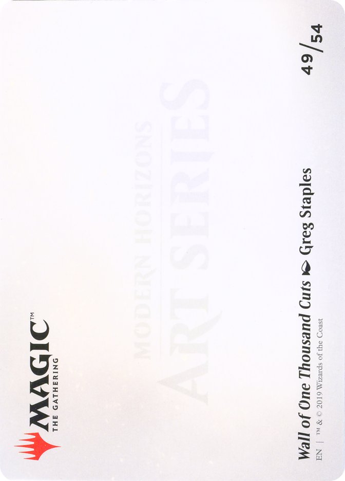 Wall of One Thousand Cuts // Wall of One Thousand Cuts [Modern Horizons Art Series] | Impulse Games and Hobbies