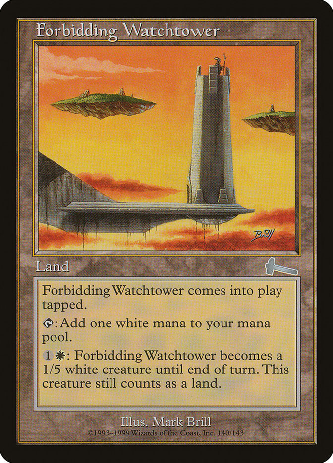 Forbidding Watchtower [Urza's Legacy] | Impulse Games and Hobbies