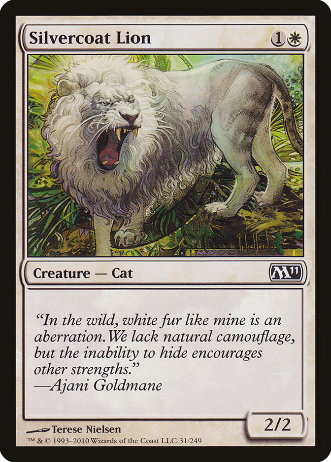 Silvercoat Lion [Magic 2011] | Impulse Games and Hobbies