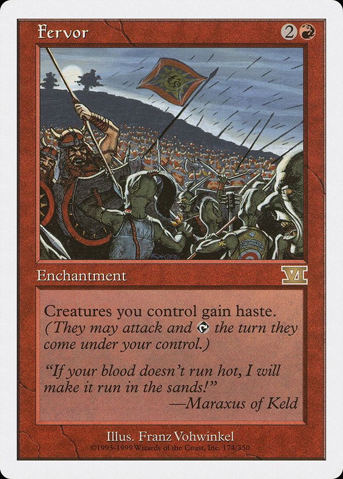 Fervor [Classic Sixth Edition] | Impulse Games and Hobbies