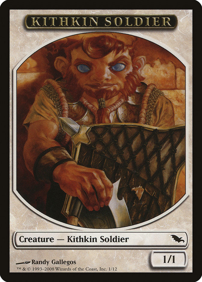 Kithkin Soldier [Shadowmoor Tokens] | Impulse Games and Hobbies