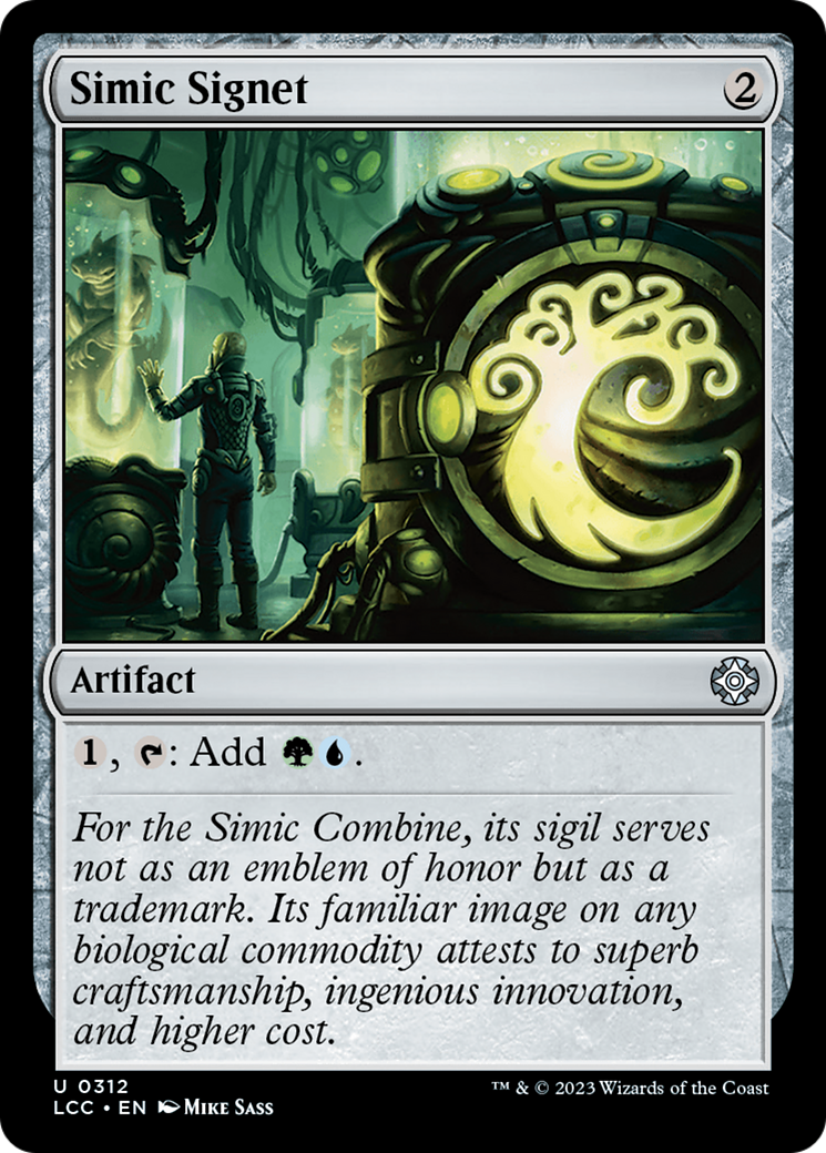 Simic Signet [The Lost Caverns of Ixalan Commander] | Impulse Games and Hobbies