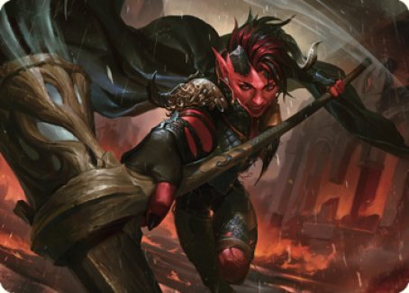 Karlach, Fury of Avernus Art Card (34) [Commander Legends: Battle for Baldur's Gate Art Series] | Impulse Games and Hobbies