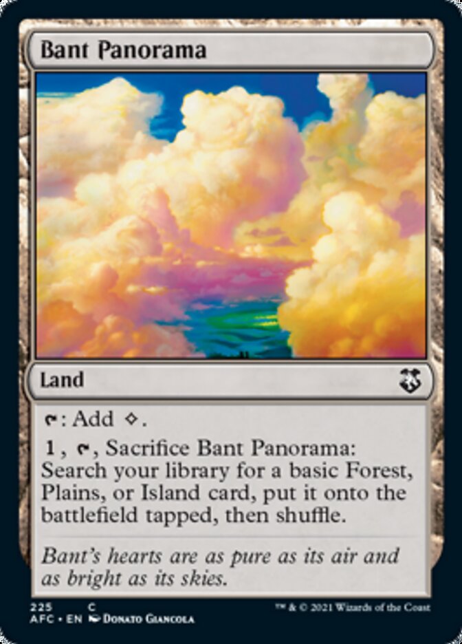 Bant Panorama [Dungeons & Dragons: Adventures in the Forgotten Realms Commander] | Impulse Games and Hobbies