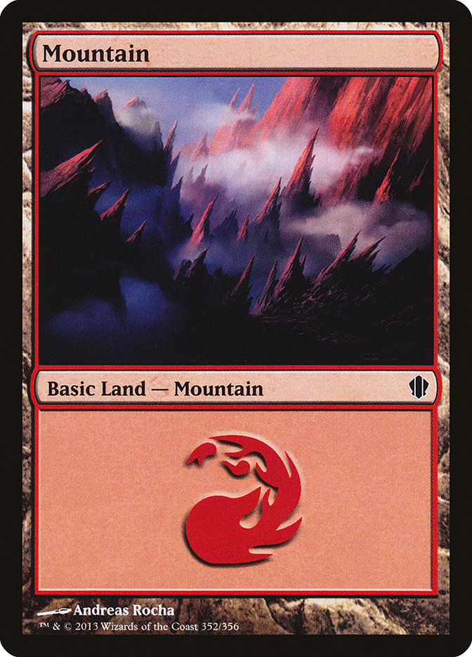 Mountain (352) [Commander 2013] | Impulse Games and Hobbies