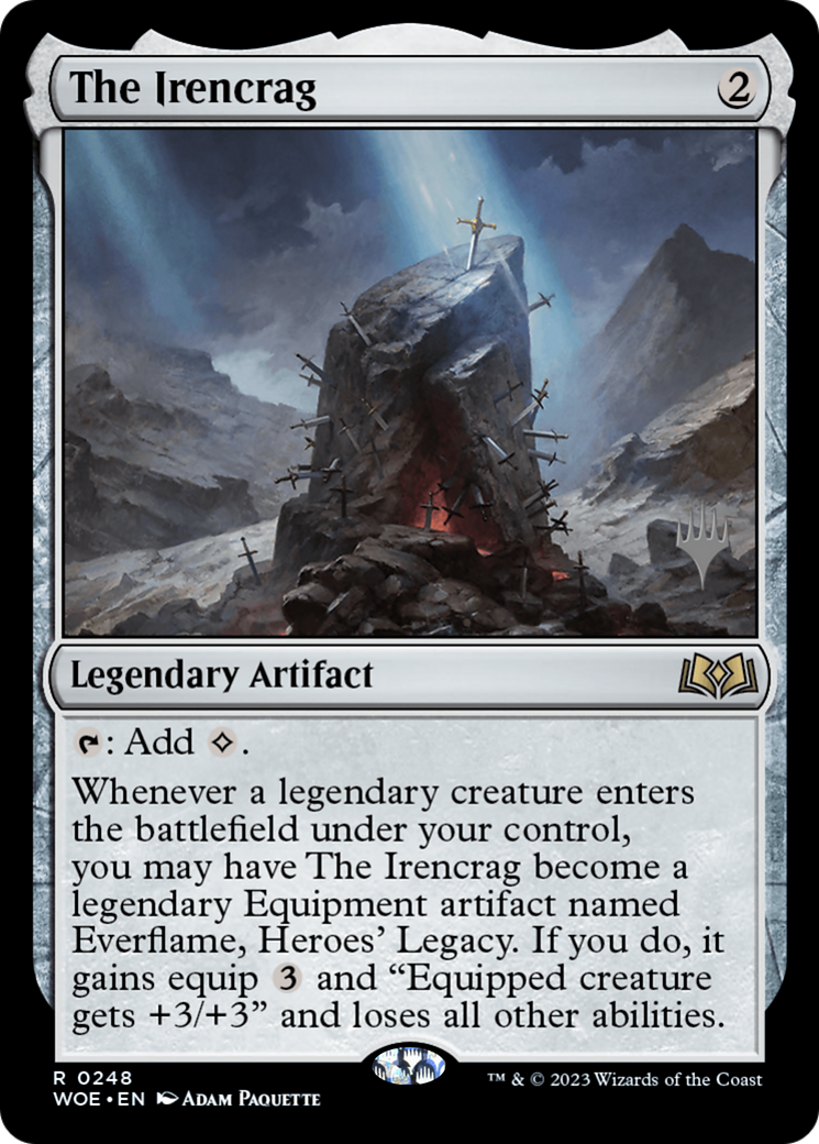 The Irencrag (Promo Pack) [Wilds of Eldraine Promos] | Impulse Games and Hobbies