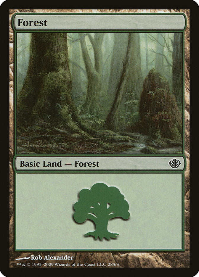 Forest (28) [Duel Decks: Garruk vs. Liliana] | Impulse Games and Hobbies