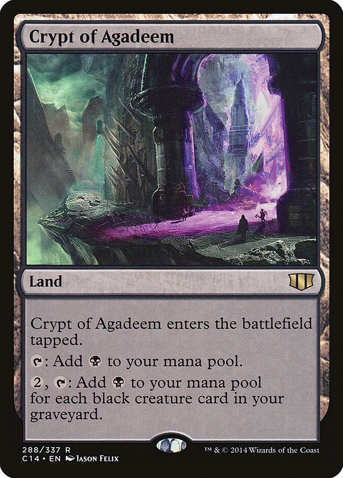 Crypt of Agadeem [Commander 2014] | Impulse Games and Hobbies