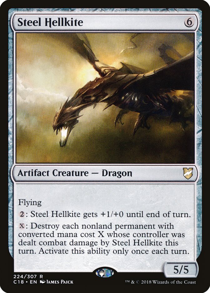 Steel Hellkite [Commander 2018] | Impulse Games and Hobbies