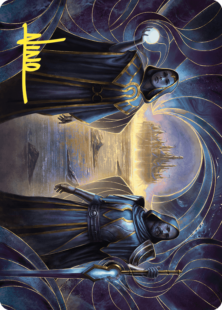 Court of Vantress Art Card (Gold-Stamped Signature) [Wilds of Eldraine Art Series] | Impulse Games and Hobbies