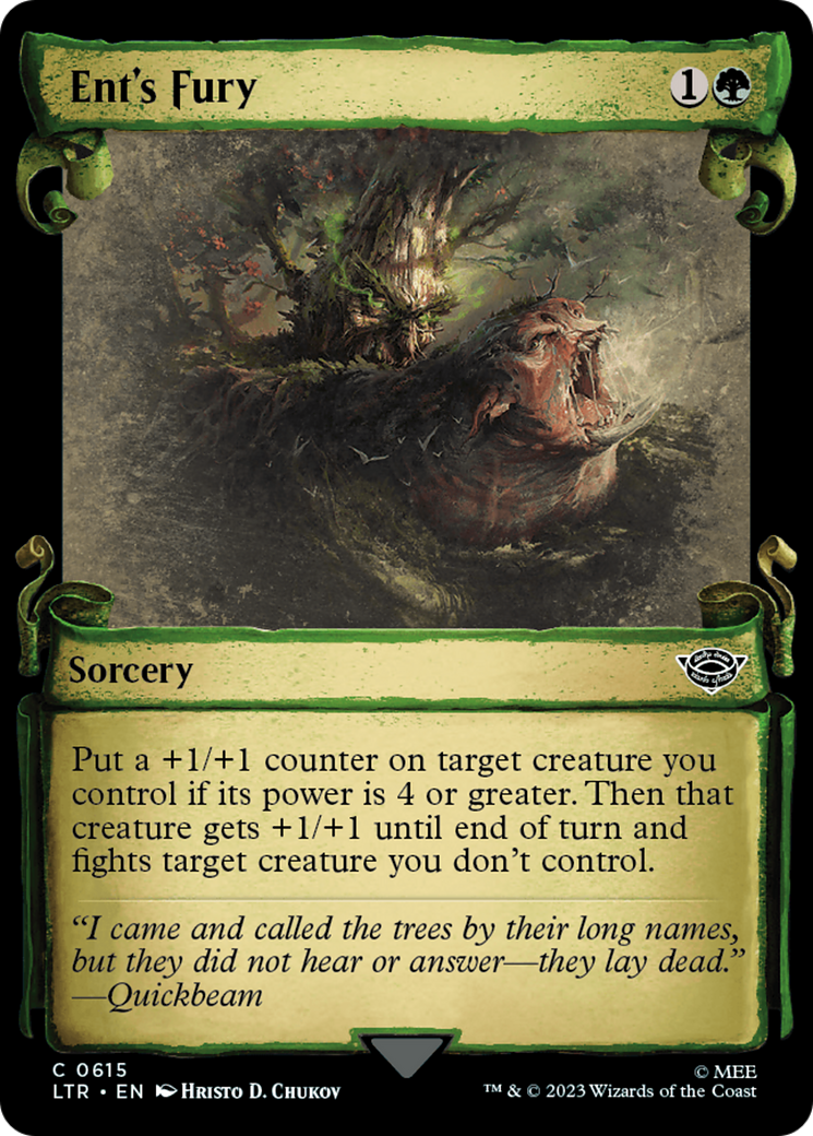 Ent's Fury [The Lord of the Rings: Tales of Middle-Earth Showcase Scrolls] | Impulse Games and Hobbies