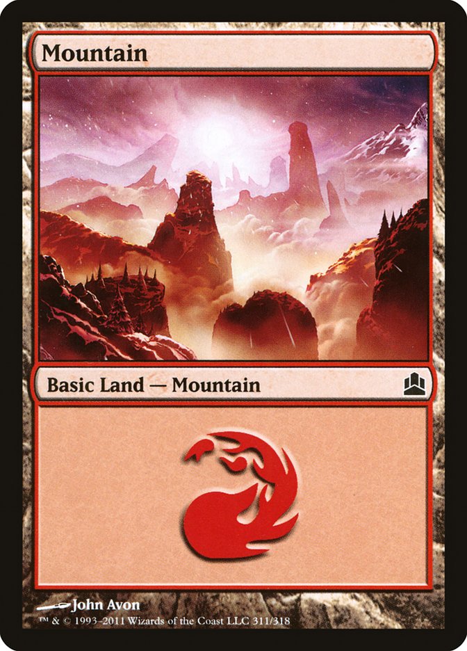 Mountain (311) [Commander 2011] | Impulse Games and Hobbies