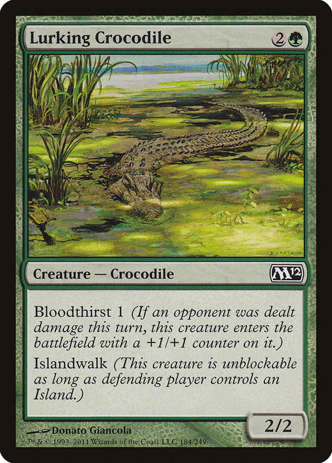 Lurking Crocodile [Magic 2012] | Impulse Games and Hobbies