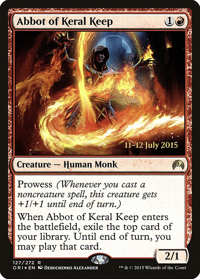 Abbot of Keral Keep [Magic Origins Prerelease Promos] | Impulse Games and Hobbies