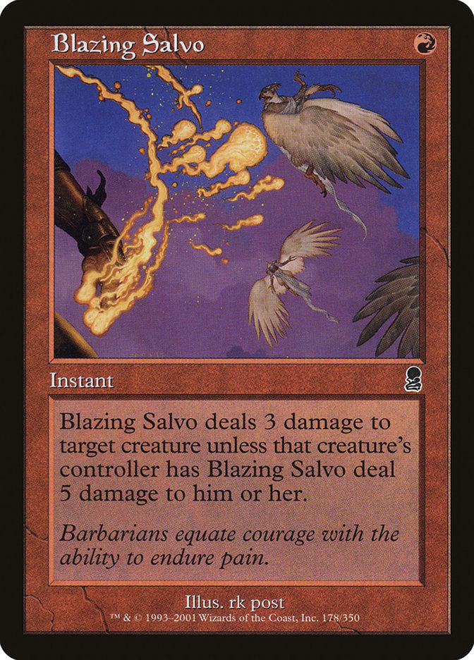 Blazing Salvo [Odyssey] | Impulse Games and Hobbies