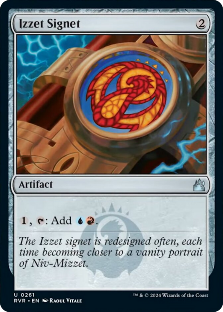 Izzet Signet [Ravnica Remastered] | Impulse Games and Hobbies