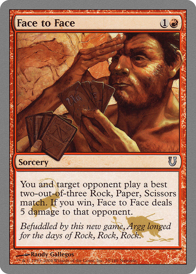 Face to Face [Unhinged] | Impulse Games and Hobbies