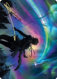 The Prismatic Bridge Art Card (Gold-Stamped Signature) [Kaldheim: Art Series] | Impulse Games and Hobbies