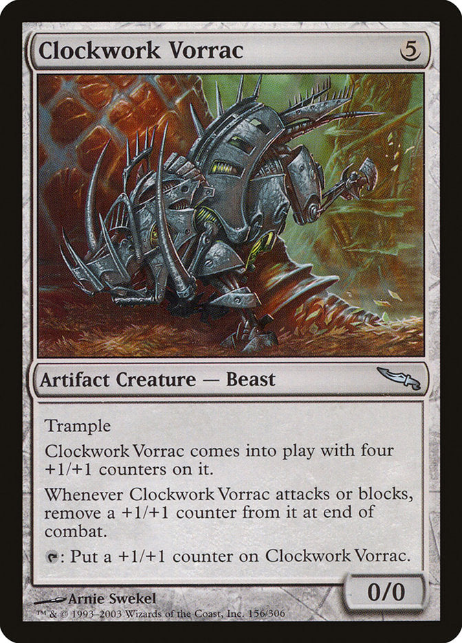 Clockwork Vorrac [Mirrodin] | Impulse Games and Hobbies