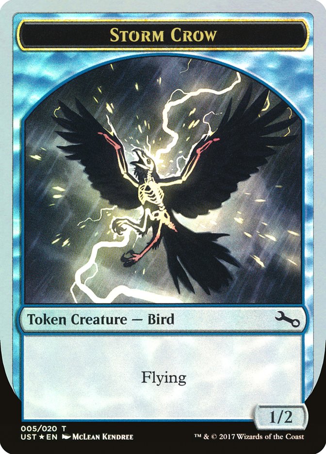 Storm Crow Token [Unstable Tokens] | Impulse Games and Hobbies