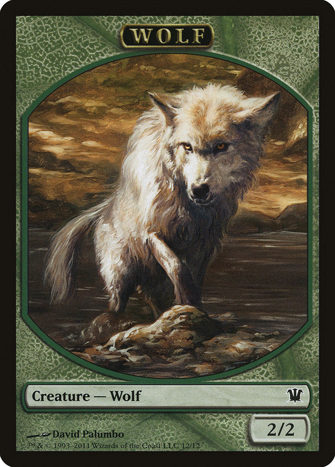 Wolf (12/12) [Innistrad Tokens] | Impulse Games and Hobbies