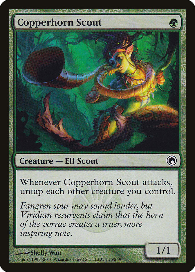 Copperhorn Scout [Scars of Mirrodin] | Impulse Games and Hobbies