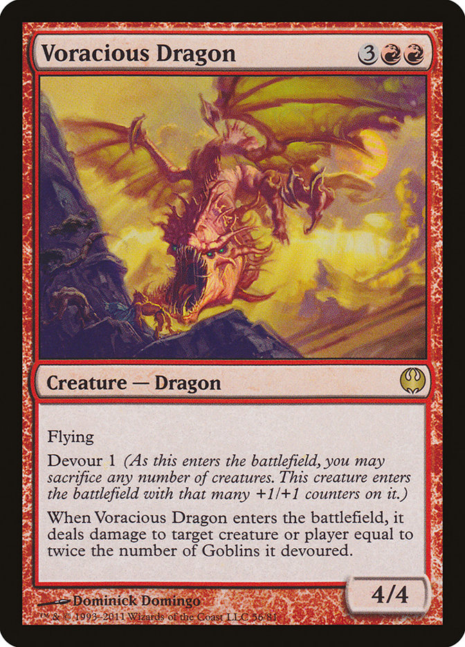 Voracious Dragon [Duel Decks: Knights vs. Dragons] | Impulse Games and Hobbies