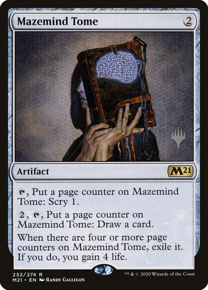 Mazemind Tome (Promo Pack) [Core Set 2021 Promos] | Impulse Games and Hobbies