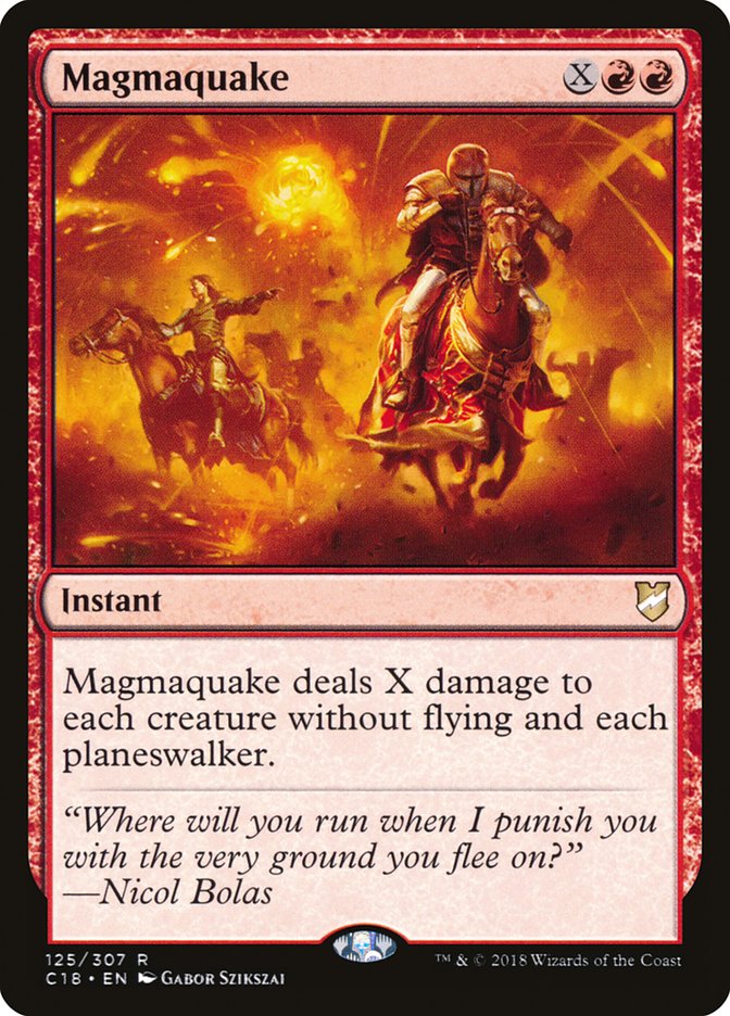 Magmaquake [Commander 2018] | Impulse Games and Hobbies