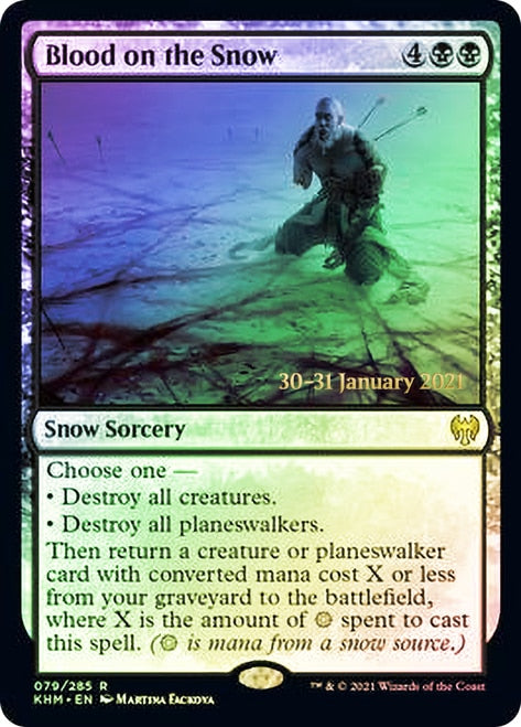 Blood on the Snow  [Kaldheim Prerelease Promos] | Impulse Games and Hobbies