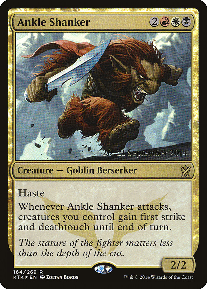 Ankle Shanker [Khans of Tarkir Prerelease Promos] | Impulse Games and Hobbies