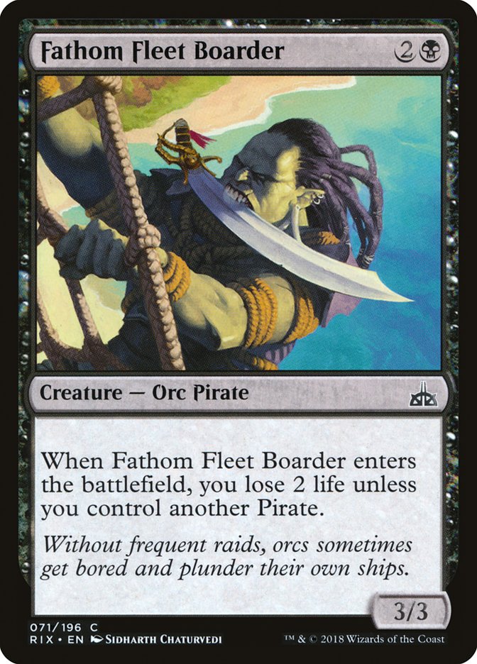 Fathom Fleet Boarder [Rivals of Ixalan] | Impulse Games and Hobbies