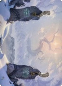 Snow-Covered Plains (276) Art Card [Kaldheim: Art Series] | Impulse Games and Hobbies