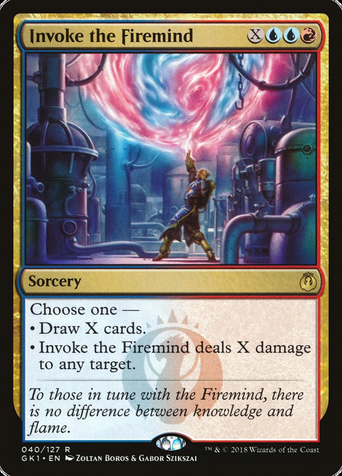 Invoke the Firemind [Guilds of Ravnica Guild Kit] | Impulse Games and Hobbies