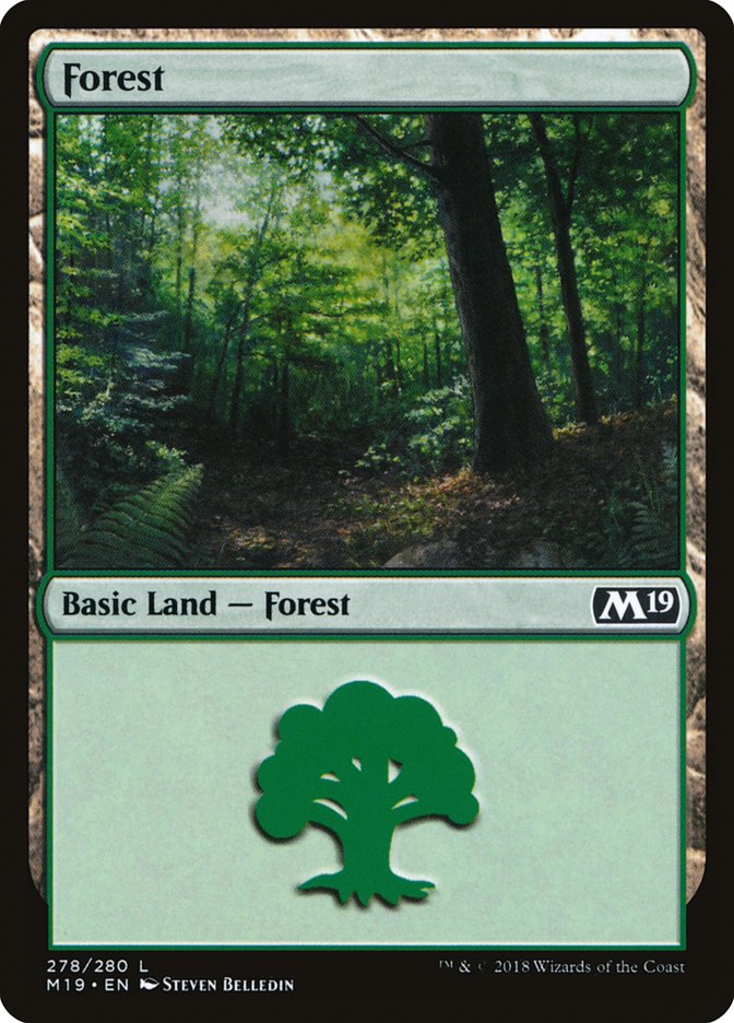 Forest (278) [Core Set 2019] | Impulse Games and Hobbies