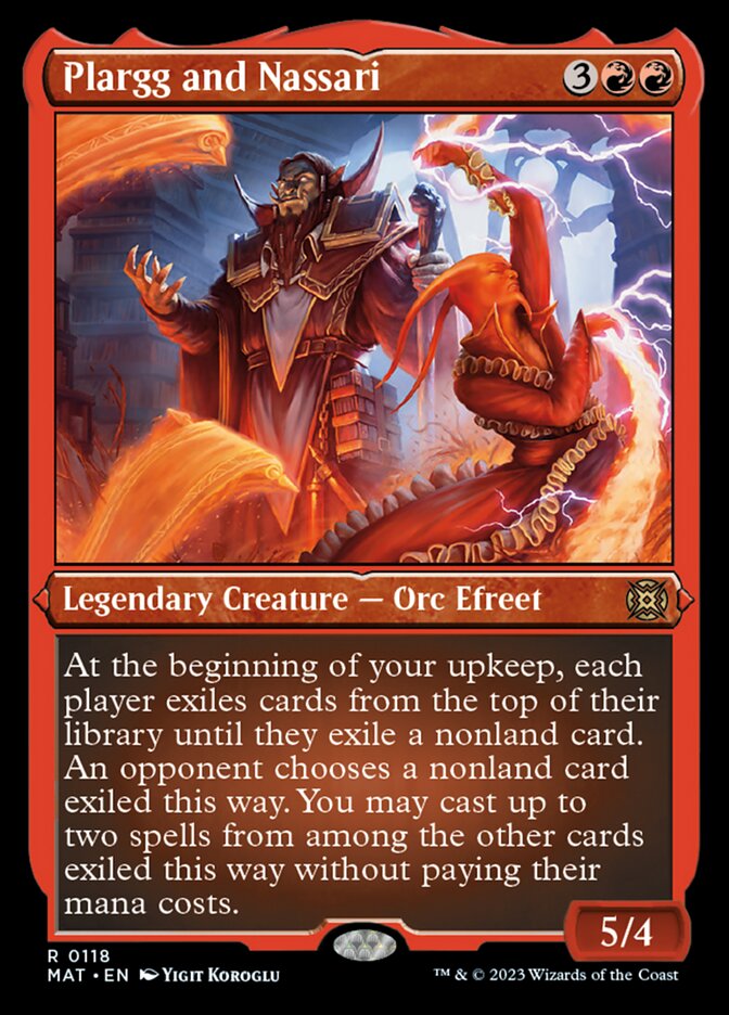 Plargg and Nassari (Foil Etched) [March of the Machine: The Aftermath] | Impulse Games and Hobbies