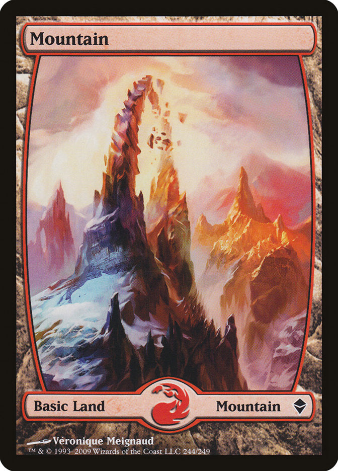 Mountain (244) [Zendikar] | Impulse Games and Hobbies