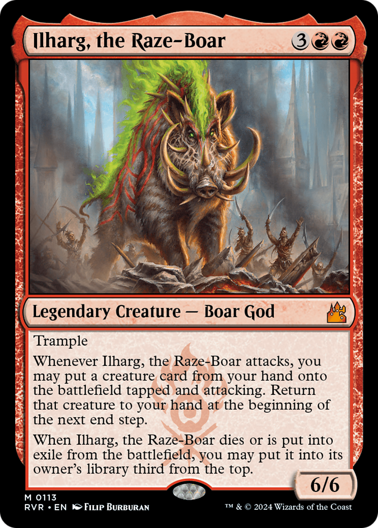 Ilharg, the Raze-Boar [Ravnica Remastered] | Impulse Games and Hobbies