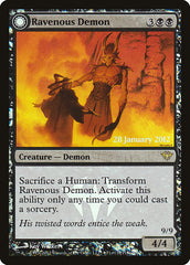 Ravenous Demon // Archdemon of Greed [Dark Ascension Prerelease Promos] | Impulse Games and Hobbies