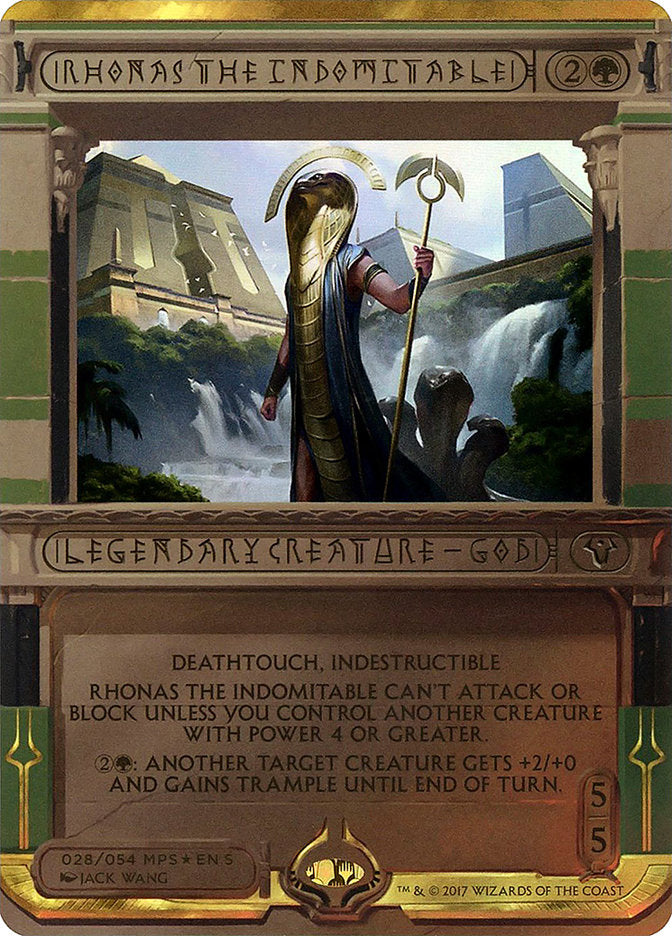 Rhonas the Indomitable (Invocation) [Amonkhet Invocations] | Impulse Games and Hobbies