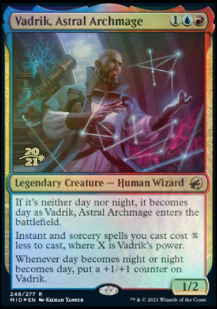 Vadrik, Astral Archmage [Innistrad: Midnight Hunt Prerelease Promos] | Impulse Games and Hobbies