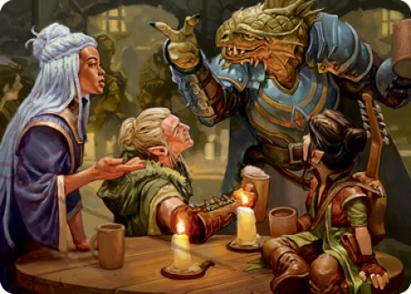 You Meet in a Tavern Art Card [Dungeons & Dragons: Adventures in the Forgotten Realms Art Series] | Impulse Games and Hobbies