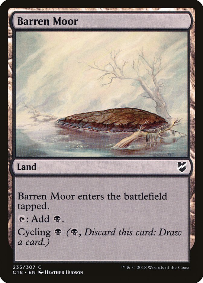 Barren Moor [Commander 2018] | Impulse Games and Hobbies